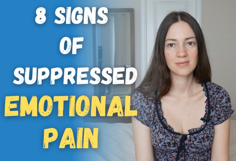 8 signs of suppressed emotional pain